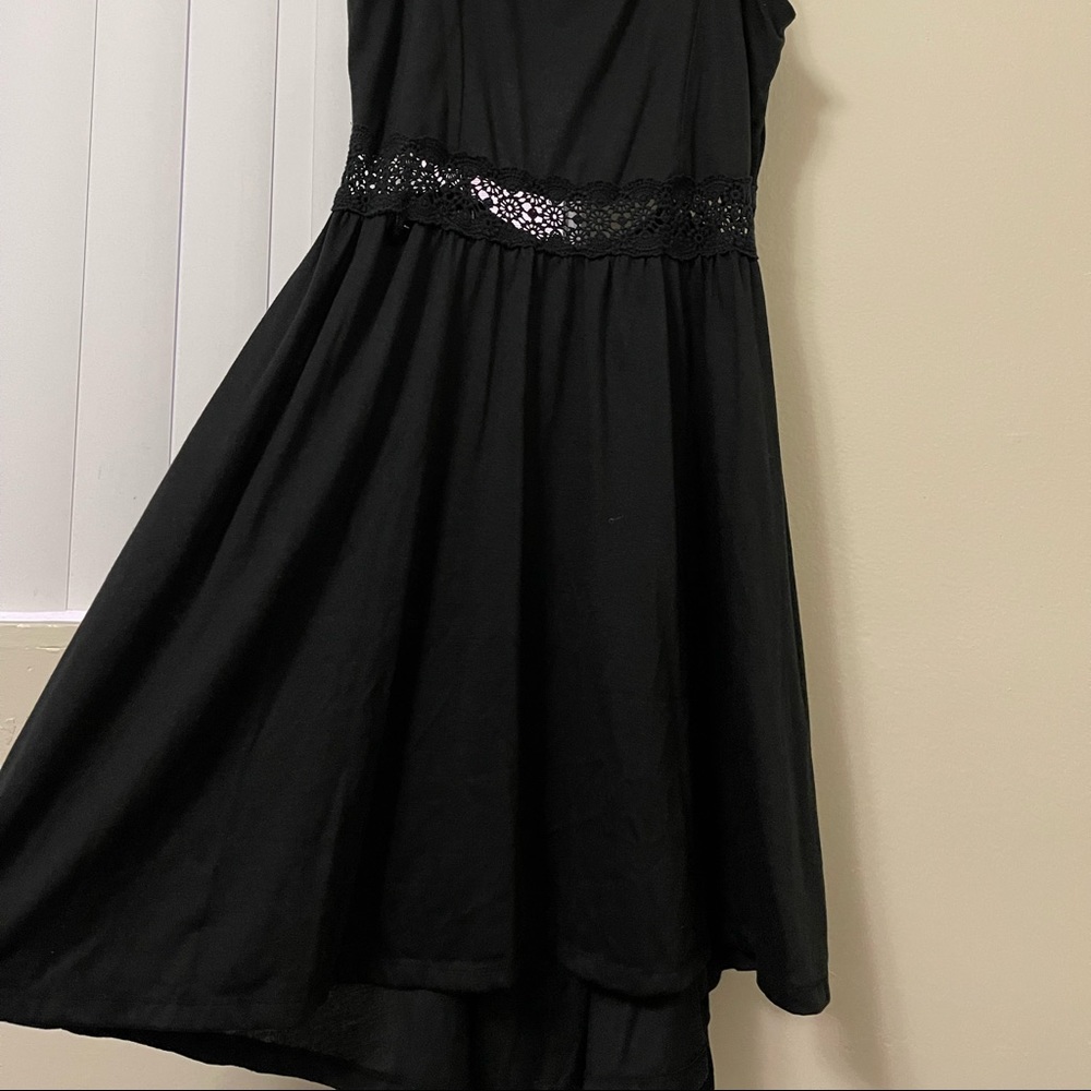 Black skater Dress